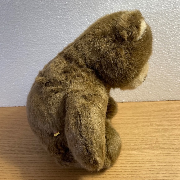 Build a Bear Brown Bear Plush Silky Fur Tan Ears Muzzle Stuffed Animal Toy BABW - Picture 2 of 7